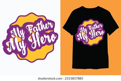 Father's day t shirt design, t shirt design template