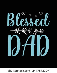 father's day t shirt design . custom dad typography t shirt design.