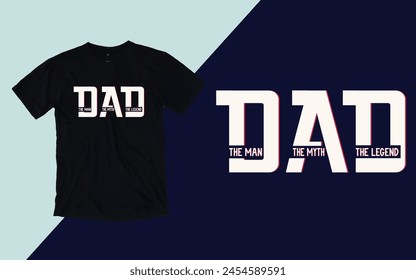 Father's day t shirt design