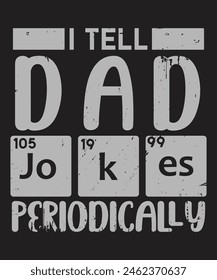 Fathers day t shirt design and print template. Easy to editable and high quality file.