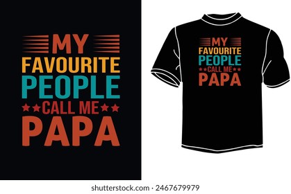 Father's day t shirt design.