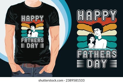 Vatertag T-Shirt Design-Typografie Papa Papa Papa T-Shirt Design-Design