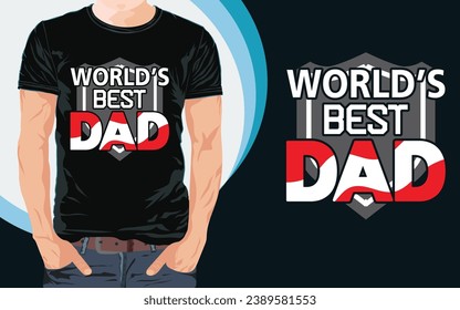 Vatertag T-Shirt Design-Typografie Papa Papa Papa T-Shirt Design-Design