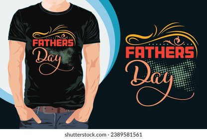 Vatertag T-Shirt Design-Typografie Papa Papa Papa T-Shirt Design-Design