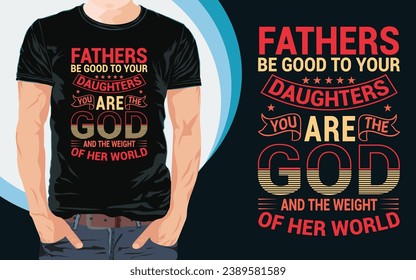 Vatertag T-Shirt Design-Typografie Papa Papa Papa T-Shirt Design-Design