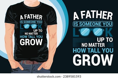 Vatertag T-Shirt Design-Typografie Papa Papa Papa T-Shirt Design-Design