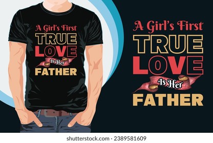 Vatertag T-Shirt Design-Typografie Papa Papa Papa T-Shirt Design-Design