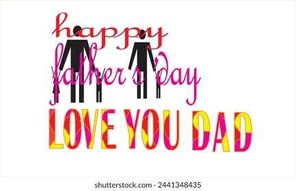  Father's day T- shirt and Father's Day poster or banner template and  background. Greetings and presents for Father's Day in flat lay styling. Promotion and shopping template for love dad. Black 