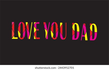 Father's day T- shirt and Father's Day poster or banner template and background. Greetings and presents for Father's Day in flat lay styling. Promotion and shopping template for love dad.