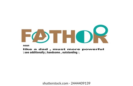 Father's day T- shirt and Father's Day poster or banner template and background. Greetings and presents for Father's Day in flat lay styling. Promotion and shopping template for love dad.