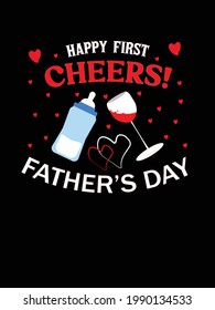 Father's Day  Template T-shirt Design