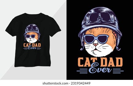 Father's Day T-shirt and apparel design concept. Vector print, typography, poster, emblem, festival
