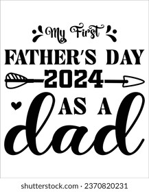 Father's Day t-shirt design 2024 . creative design