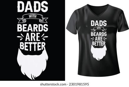 FATHER'S DAY T-SHIRT DESIGN, BEAUTIFUL VECTOR