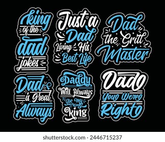 father's day t-shirt design bundle