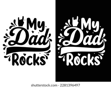 Father's day T-shirt design, Dad T Shirt Design Vector, Papa typography t-shirt, Dad decorative t-shirt, graphic illustration print t-shirt
