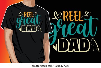 Father's Day T-shirt Design Daddy Papa Dad Grandpa