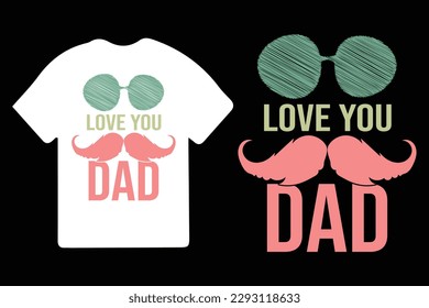 Father's Day t-shirt design, Daddy t-shirts design, Father's Day, Happy Father's Day, T-shirt design.