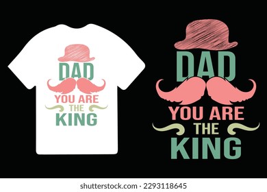 Father's Day t-shirt design, Daddy t-shirts design, Father's Day, Happy Father's Day, T-shirt design.