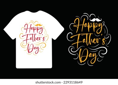 Father's Day t-shirt design, Daddy t-shirts design, Father's Day, Happy Father's Day, T-shirt design.