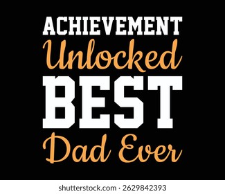 Fathers day t-shirt design eps file