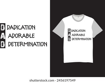 Father's Day T-shirt Design, Father T-shirt design typography