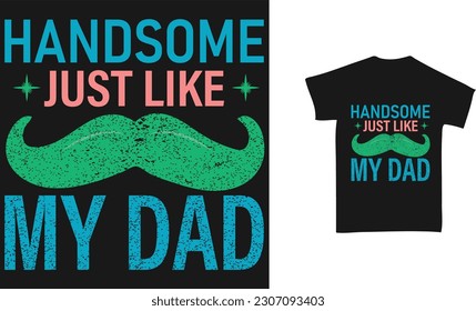 Father's Day T-Shirt Design.eps file