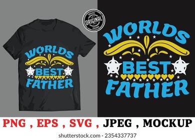 Father's day t-shirt design, Graphic Template