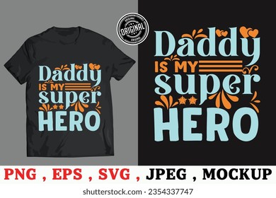 Father's day t-shirt design, Graphic Template