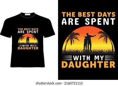 Father's day tshirt design. Happy fathers day. 