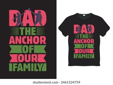 Father's day t-shirt design, matching fathers day shirts, fathers day shirts for dad and son, fathers day  vector
