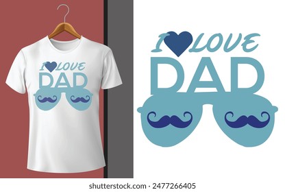 FATHER'S DAY T-SHIRT DESIGN PRINT FILE