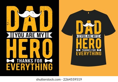 Father's day T-shirt design template image.vector best for t-shirt clothing poster stickers and others. Happy father's day. fathers design. Father's Day and birthday vector funny t-shirt design.