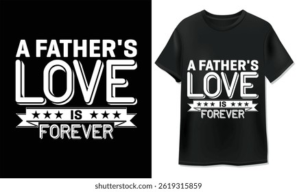 Fathers Day T-Shirt Design Template