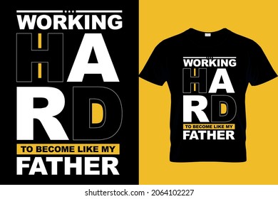 Father's day t-shirt design typography .eps
