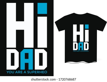 Father's Day T-Shirt Design- Father's Day vector 