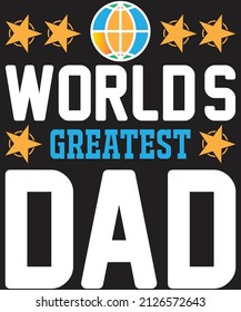 Father's Day T-shirt Design Vector