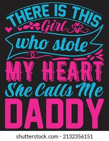 Father's Day T-shirt Design Vector For Graphics