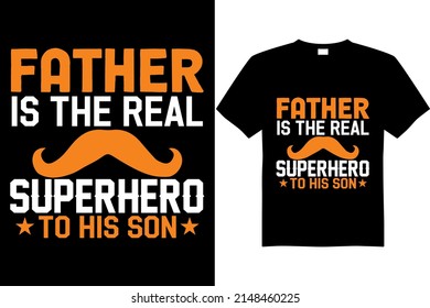 Father's day tshirt design vector file