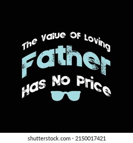 father's day t-shirt design vector Premium Vector