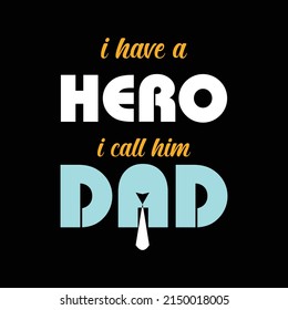 father's day t-shirt design vector Premium Vector