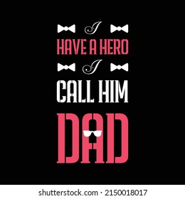 father's day t-shirt design vector Premium Vector