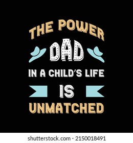 father's day t-shirt design vector 
