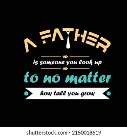 vector de diseño de camisetas para el día del padre Vector Premium
