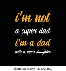 father's day t-shirt design vector Premium Vector