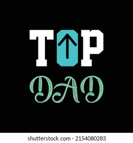 father's day t-shirt design vector 