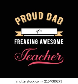 father's day t-shirt design vector 