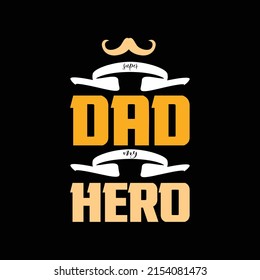 father's day t-shirt design vector 