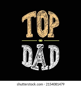 father's day t-shirt design vector 