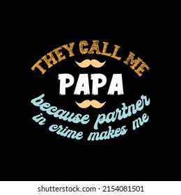 father's day t-shirt design vector 